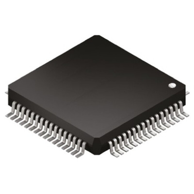 Texas Instruments, Octal 16-bit- ADC 500ksps, 64-Pin LQFP