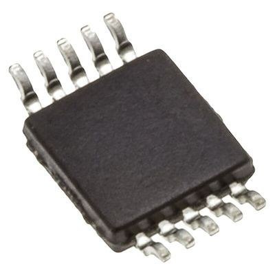 Microchip, DAC Quad 12 bit- Serial (I2C), 10-Pin MSOP