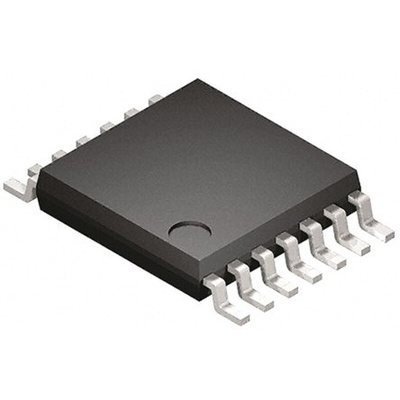 MCP42100-I/ST, Digital Potentiometer 100kΩ 256-Position Linear 2-Channel SPI 14 Pin, TSSOP