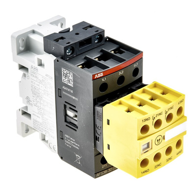 ABB Jokab AFS Series Contactor, 24 → 60 V ac Coil, 3-Pole, 50 A, 3NO, 600 V ac