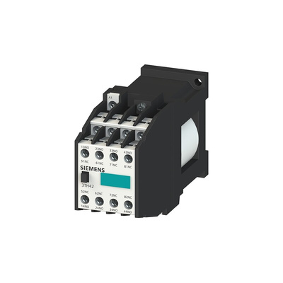 Siemens 3TH4 Series Contactor, 24 V dc Coil, 10 A