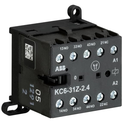 ABB Contactor Relay, 4 A, 1NC/3NO