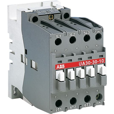 ABB 1SBL28 Series Contactor, 230 → 260 V Coil, 3-Pole, 4 A, 3NO