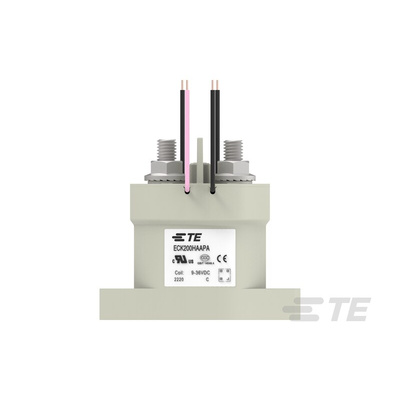 TE Connectivity ECK200 Series Series Contactor, 36 VDC Coil, 1-Pole, 200 A, 43.2 W, 1 Form X (NO - DM)