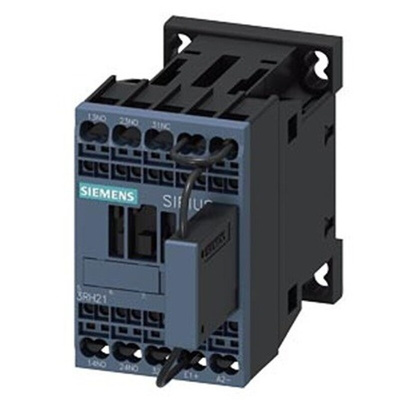 Siemens 3RH2 Series Contactor Relay, 72 V dc Coil, 4-Pole, 10 A, 2NO + 2NC, 690 V ac