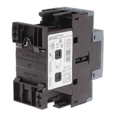 Siemens 3RT2 Series Contactor, 24 V ac Coil, 3-Pole, 32 A, 15 kW, 3NO, 400 V ac