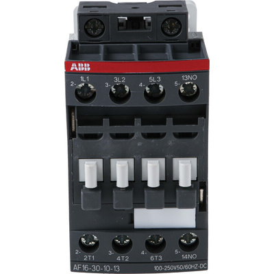 ABB AF Series Contactor, 230 V ac Coil, 3-Pole, 30 A, 7.5 kW, 3NO, 690 V ac