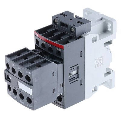 ABB NF Series Contactor, 230 V ac Coil, 6 A, 6NO + 2NC, 690 V ac