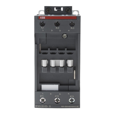 ABB AF Series Contactor, 230 V ac Coil, 3-Pole, 70 A, 18.5 kW, 3NO, 690 V ac