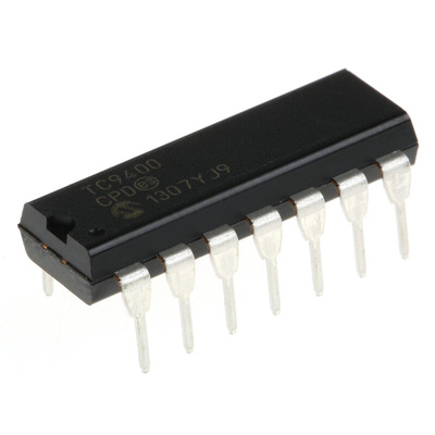 TC9400CPD, Voltage to Frequency Converter 100kHz ±0.25%FSR, 14-Pin PDIP