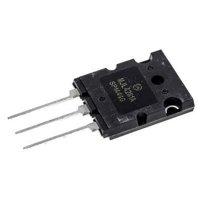 onsemi MJL4281AG NPN Transistor, 15 A, 350 V, 3-Pin TO-3PBL