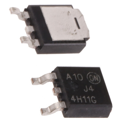 onsemi MJD44H11G NPN Transistor, 8 A, 80 V, 3-Pin DPAK