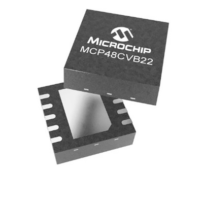 Microchip, DAC Dual 12 bit- Parallel & Serial (SPI), 10-Pin DFN, MSOP, QFN
