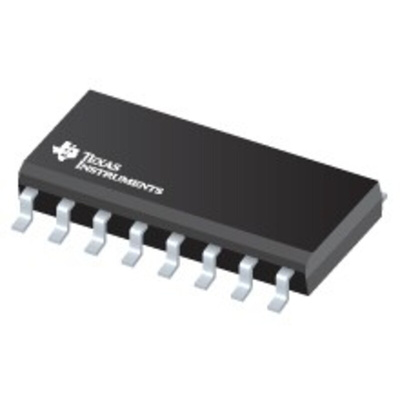 Texas Instruments, DAC 16 bit- ±0.3%FSR Serial, 16-Pin SOIC