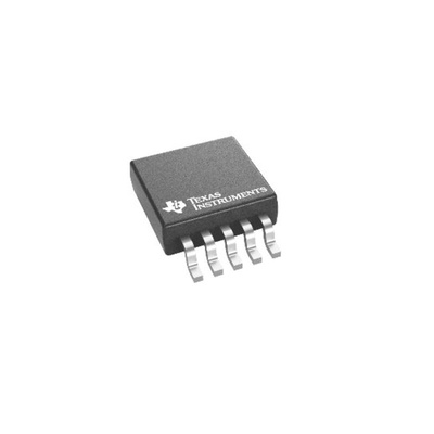 Texas Instruments, DAC Quad 8 bit-, 188ksps, ±1%FSR Serial-I2C (2 Wire), 10-Pin VSSOP
