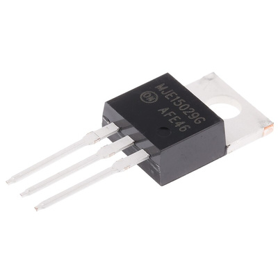 onsemi MJE15029G PNP Transistor, -8 A, -120 V, 3-Pin TO-220AB