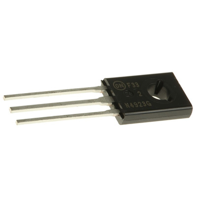 onsemi 2N4923G NPN Transistor, 1 A, 80 V, 3-Pin TO-225