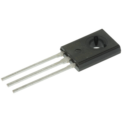 onsemi BD135G NPN Transistor, 1.5 A, 45 V, 3-Pin TO-225