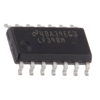 LF398M/NOPB, Sample & Hold Circuit, 20μs Dual Power Supply, 14-Pin SOIC