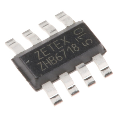 Diodes Inc ZHB6718TA Quad NPN/PNP Transistor, 2.5 A, 20 V, 8-Pin SM