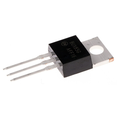 onsemi BUX85G NPN Transistor, 2 A, 450 V, 3-Pin TO-220AB