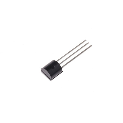 onsemi SS8550DBU PNP Transistor, -1.5 A, -25 V, 3-Pin TO-92