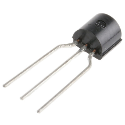 ON Semi BC556BTA PNP Transistor, -100 mA, -65 V, 3-Pin TO-92