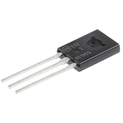 onsemi 2N5195G PNP Transistor, -4 A, -80 V, 3-Pin TO-225AA