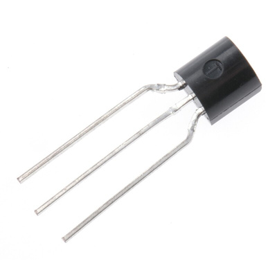 Taiwan Semiconductor BC547A A1 NPN Transistor, 100 mA, 45 V, 3-Pin TO-92