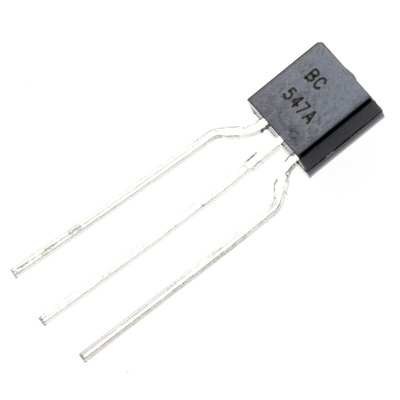 Taiwan Semiconductor BC547A A1 NPN Transistor, 100 mA, 45 V, 3-Pin TO-92