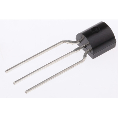 Taiwan Semiconductor BC548B A1 NPN Transistor, 100 mA, 30 V, 3-Pin TO-92