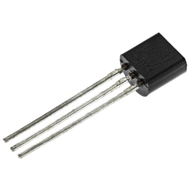 onsemi BC547CBU NPN Transistor, 100 mA, 45 V, 3-Pin TO-92