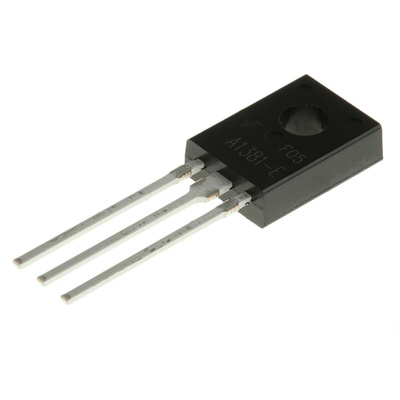 onsemi KSA1381ESTU PNP Transistor, -100 mA, -300 V, 3-Pin TO-126