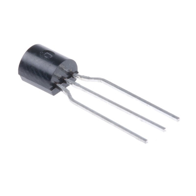 onsemi KSA1015YTA PNP Transistor, -150 mA, -50 V, 3-Pin TO-92