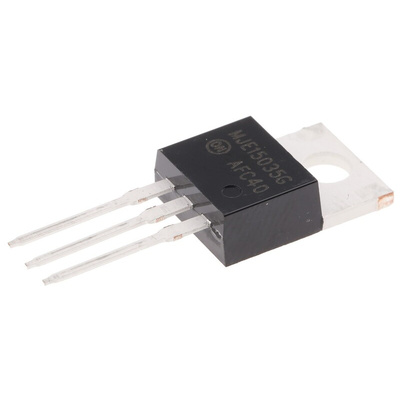 onsemi MJE15035G PNP Transistor, -4 A, -350 V, 3-Pin TO-220AB