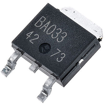 ROHM 2SCR586DGTL NPN Transistor, 5 A, 80 V, 3 + Tab-Pin DPAK