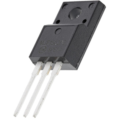 onsemi MJF15030G NPN Transistor, 8 A, 150 V, 3-Pin TO-220