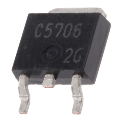 onsemi 2SC5706-TL-H NPN Transistor, 5 A, 50 V, 4-Pin TP-FA