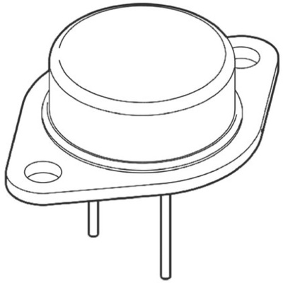 onsemi MJ15016G PNP Transistor, -15 A, -120 V, 2-Pin TO-204AA