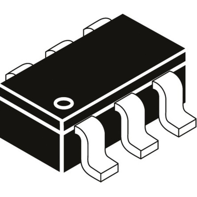 onsemi NSM4002MR6G Dual NPN Transistor, 500 mA, 45 V, 6-Pin SC-74
