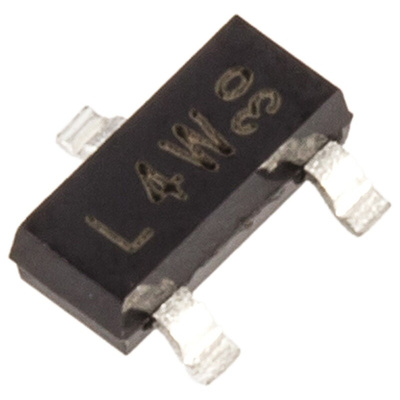 Nexperia BC860B,215 PNP Transistor, -100 mA, -45 V, 3-Pin SOT-23
