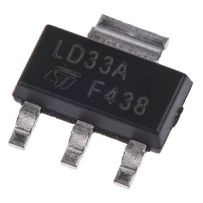 STMicroelectronics STN9360 PNP Transistor, -500 mA, -600 V, 3 + Tab-Pin SOT-223