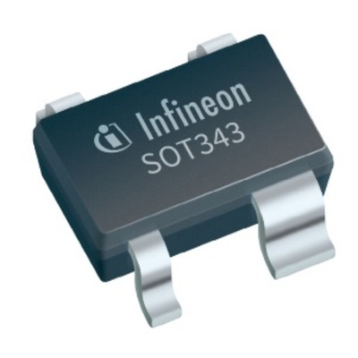 Infineon BFP196WNH6327XTSA1 NPN RF Bipolar Transistor, 150 mA, 12 V, 4-Pin SOT-343