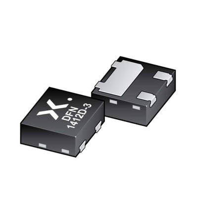 Nexperia BC857BQCZ PNP Transistor, -100 mA, -45 V SOT8009