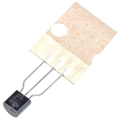 onsemi BC546CTA NPN Transistor, 100 mA, 65 V, 3-Pin TO-92