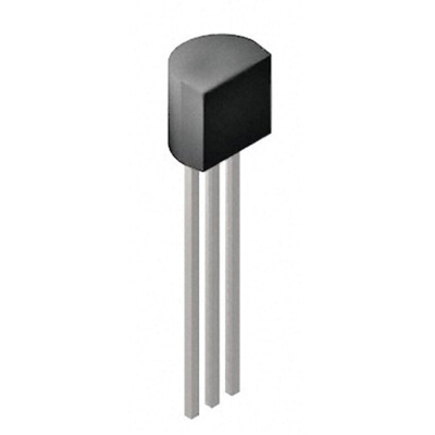 Taiwan Semiconductor TSC966CT A3G NPN Transistor, 300 mA, 400 V, 3-Pin TO-92