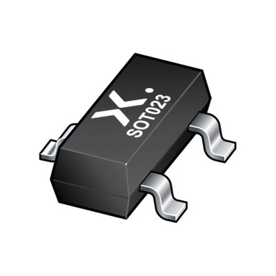 Nexperia BC857A,215 PNP Transistor, -100 mA, -45 V, 3-Pin SOT-23