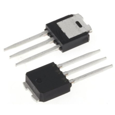 onsemi MJD44H11-1G NPN Transistor, 8 A, 80 V dc, 3 + Tab-Pin DPAK