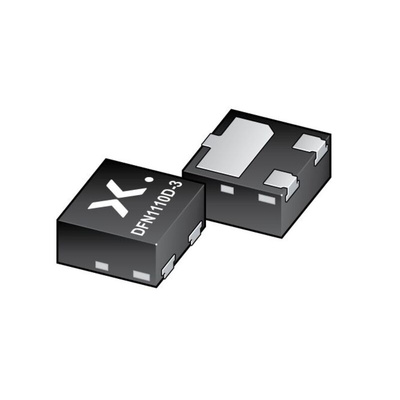 Nexperia BC807-40QB-QZ PNP Transistor, -500 mA, -45 V DFN1110D-3