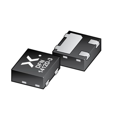 Nexperia BC847AQC-QZ NPN Transistor, 100 mA, 45 V SOT8009